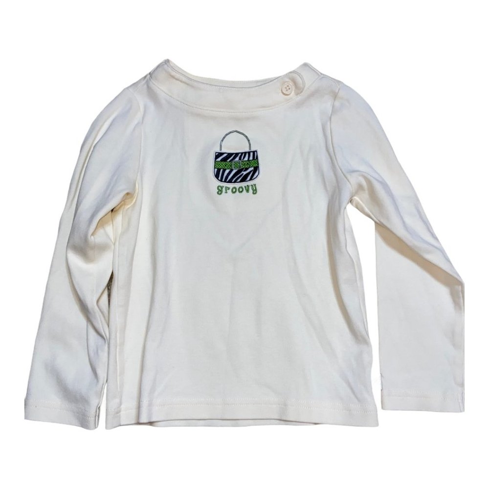 Gymboree Vintage Mod Zebra Girls Long Sleeve Shirt